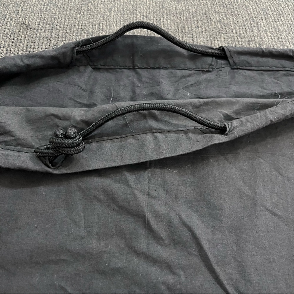 KENNETH COLE REACTION Dust Bag 21.5” X 17” Black Drawstring Dustbag Cover - Picture 6 of 8